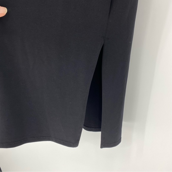 Guess Jeans fitted black sleeveless dress with lace women's size medium - Picture 5 of 16